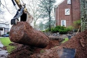 underground oil tank