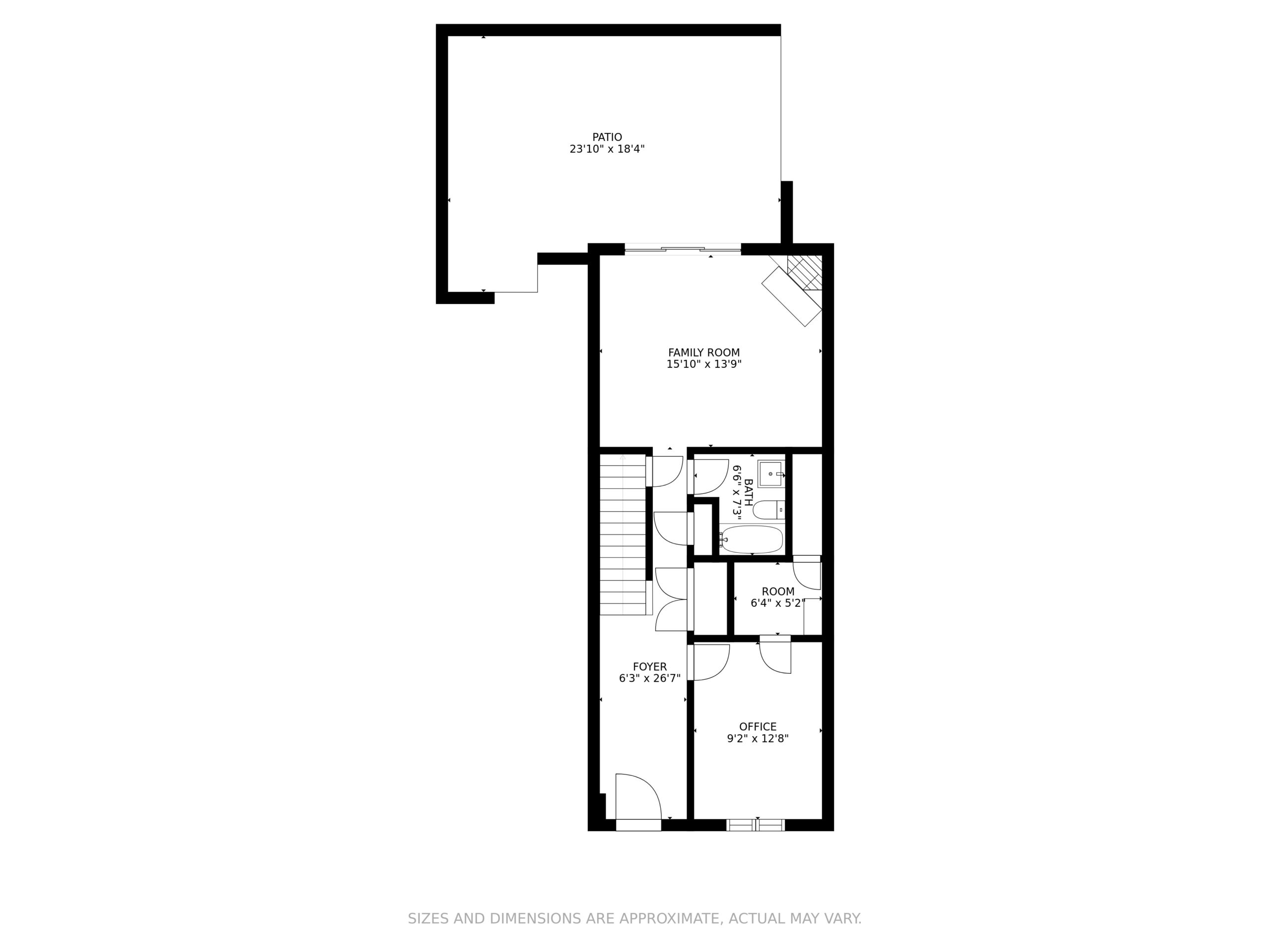 625 Pommander Walk Floor Plan 1